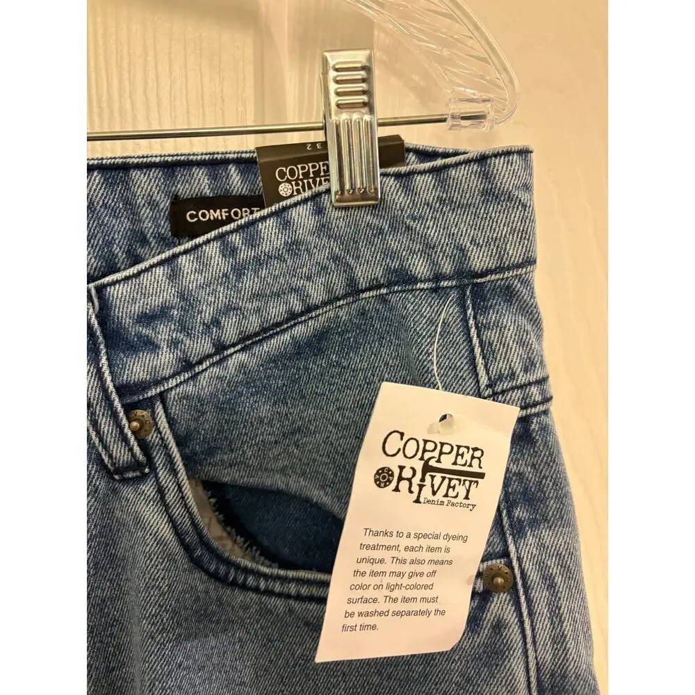 Copper Rivet Streetwear Multi-Pocket Jeans. Size 34 - Picture 7 of 8